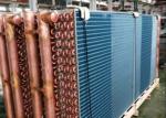 Compact Fin Type Heat Exchanger For Commercial / Industrial Refrigeration