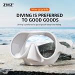 Customized Adult Snorkel Mask Single Lens Scuba Diving Mask Eco Friendly