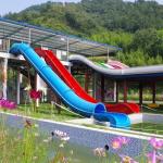 Aqua Park Outdoor Playground Water Games Play Fly Fiberglass Slide