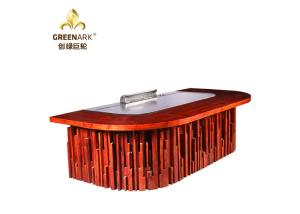 China Custom Electric Hibachi Cooktop Teppanyaki Table Grill 9 Seats Capacity factory