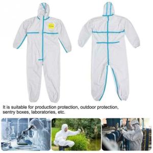 China Anti Fog Sterile Disposable Chemical Suit Block Infections And Germs factory