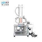 Air Control Semi Automatic Capping Machine For 2ml Perfume Sample Tube Sealing