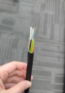 China 48 Core Single Mode Duct GYFTY Fiber Optic Cable Black Color factory