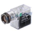 Solenoid Coil Connector DIN43650B Pneumatic Fittings Junction Box for 22 mm Coil