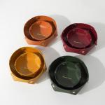 Custom Logo Mini Foldable Luxury Leather Cosmetic Box for 1-3L Capacity in B2B