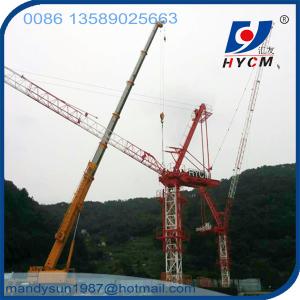 China 55m Jib Length QTD230(5520) 16ton 260m Luffing Tower Crane with Competitive Price factory