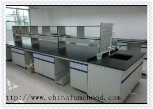 China C Framework Steel Wood Biology Lab Furniture Gray Or Blue Colour factory
