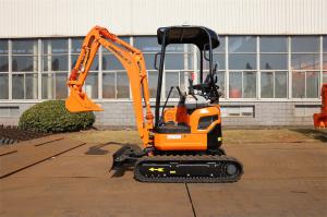 China China Lonking CDM6016 hydraulic mini excavator kubota engine with operating weight 1700kg factory