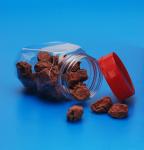 food grade pet hexagon plastic container waterproof screw cap hexagon plastic
