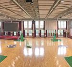 Wind Resistance Commercial Building Metal Badminten Basketball Hall Prefabricate