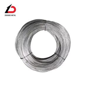 China 0.15-3.6mm Hot Dipped Galvanized Spring Steel Wire A572 A992 S235jr factory