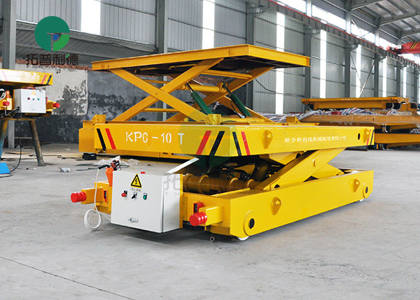 Hydraulic Industrial Sliding Line Electrically Powered Transfer Car with Upender Die Handling