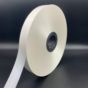 China RoHS And REACH Compliant Cable Shielding Protecting PP Foamed Binding Tape 0.08mm factory