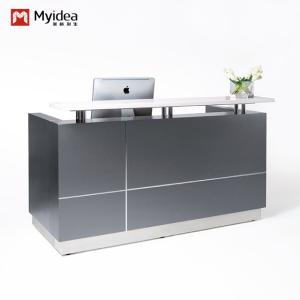 China Simple Design Marble Top Modern Office Furniture Reception Desk factory