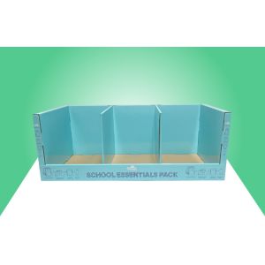 Costco Backbag Cardboard PDQ Trays , Stackup Design PDQ Display Boxes