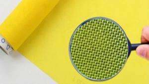 China Heat Resistance Polyester Printing Screen Yellow Color factory
