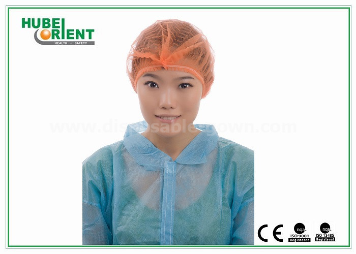 Disposable Double Elastic Non Woven Bouffant Head Covers