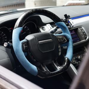 China Range Rover Series Flat Bottom Steering Wheel Sport Design Easy Installation factory