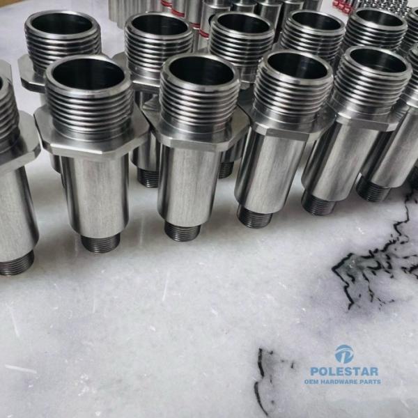SUS316 Stainless Steel Precision Components External Thread Pagoda Joint CNC