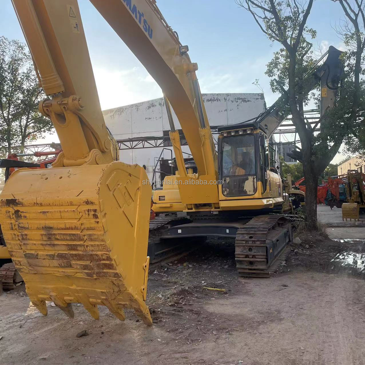 Second Hand 45 Ton Komatsu PC450 Excavator with Original Color and Fuel-Saving System