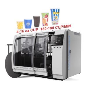 New design paper cup machine fully automatic cup making machine high speed paper