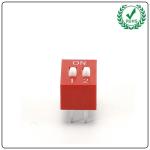 8 Position 1P 2P Waterproof Electronic Dip Switch Single Pole Single Throw 2.54