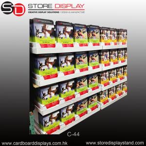 China customized PDQ cardboard box on the supermarket shelves factory