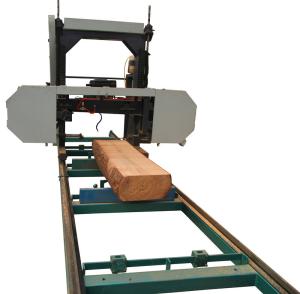China 25HP 27HP Portable Horizontal Band Sawmill 700mm Tree Saw Mill Machine factory
