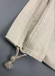 Yellow Mini Geological Sample Bags / Cotton Sample Bags With Cotton Rope