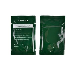 China Vented Non Vented Chest Seal Occlusive Chest Wound Dressing IFAK Emergency factory