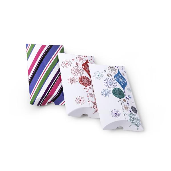 Custom Printed Foldable Hair Extension Box Pillow Box Printing For Hair Extension