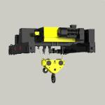 Plant Applicable Wire Rope 3Ton Electric Lifting Hoist Overhead Electric Hoist
