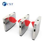 Customs Flap Barrier Gate Brushless Motor Fully Automatic Ticket Inspection IC