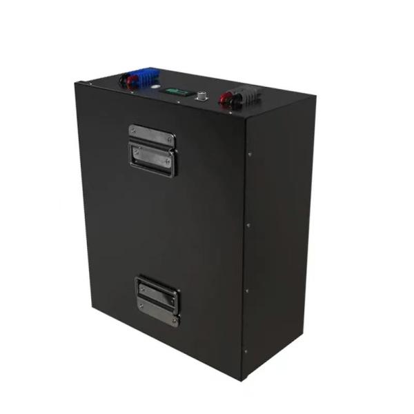 Fireproof 25.6V 30Ah Lifepo4 Battery Pack AGV Lithium Battery With LCD