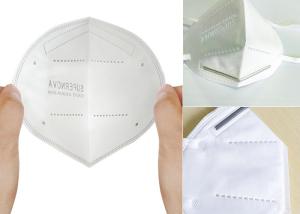 China High Protective 5 Layer Foldable Kn95 Mask , Disposable Kn95 Mask Anti Pollution factory