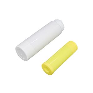 PP replaceable rotary airless pump bottle 30ml 50ml and refillable jar system