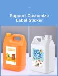 4L Black Plastic Bucket for Chemical Liquid Packaging Solution Made of 100%