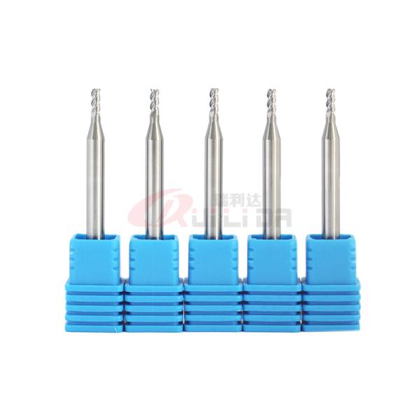 1/8" 4mm 3 Flute Corner Radius End Mill Bits For Aluminum