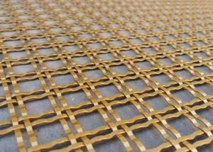 China 316 Stainless Steel Architectural Mesh Metal Mutli Color For Cabinet Insert factory