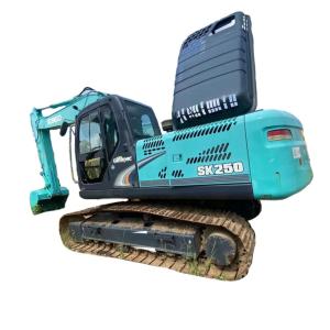 China SK250-8 Used Kobelco Excavator Crawler Hydraulic Excavator 25 Tons factory