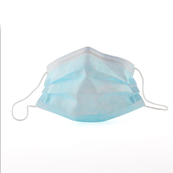 Disposable Medical Face Mask , Dustproof Mouth Cover 3 Ply Safety For Work And