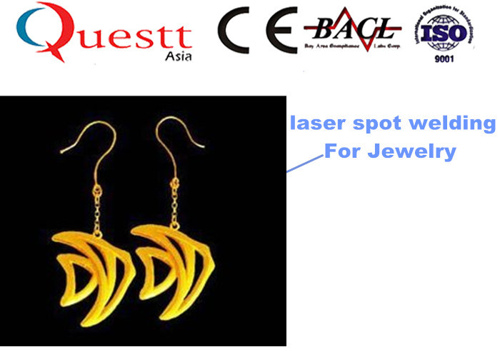 Mini Laser Welding Machine For Jewelry , 120W Customized Silver Soldering Equipment