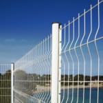 Vinyl Clad 3d Curved Fence Bending Welded Wire Mesh Fencing 1.5*3m
