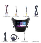 Tpms Dvr Rearview Camera Hyundai Touch Screen Radio For HYUNDAI ELANTRA 2012