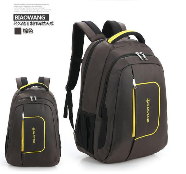 Biaowang backpack laptop bag small MOQ men bag leisure businesswith 4 colors