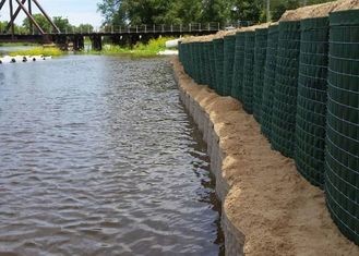 China Explosion Proof Electro Galvanized Military Barrier For Revetment factory