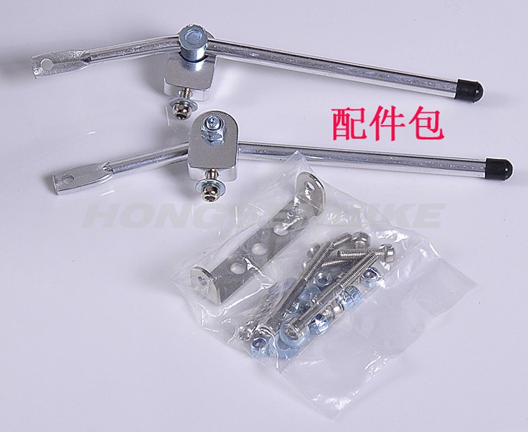 Aluminum alloy mountain bicycle rear carrier shelf