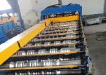 Roof Steel Roll Forming Machine / Glazed Tile Machine 380v 50hz 3 Phase