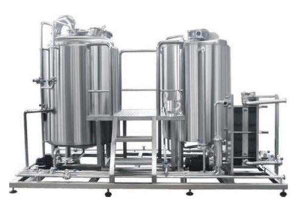 5BBL Pub Brewing Systems SS304 Steam Heating In Beer Production Line Energy