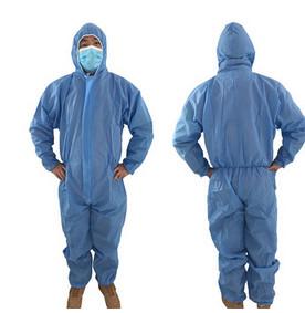 China Anti Wrinkle Disposable Protective Suit PP Nonwoven Disposable Scrub Suit factory